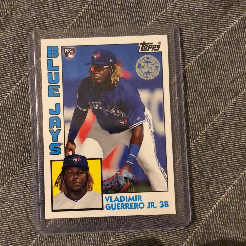 Vladdy Jr rookie card